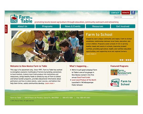 Farm to Table Website