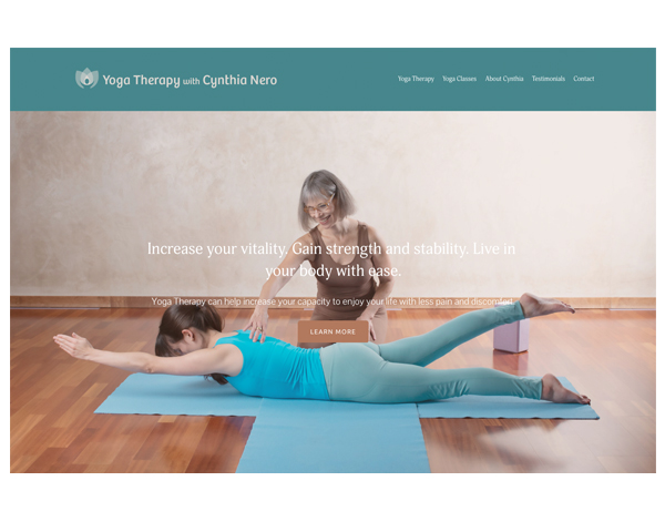 Yoga Therapy with Cynthia Nero